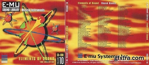 E-MU Classic Series Vol 10 Elements Of Sound 1MB for Emulator X3