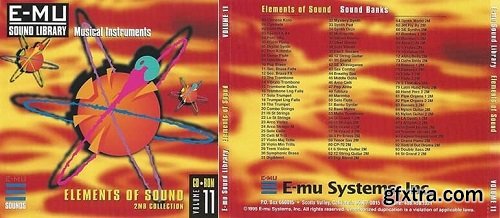 E-MU Classic Series Vol 11 Elements Of Sound 2MB for Emulator X3