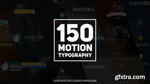Videohive 150 Motion Typography 20949185