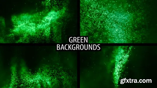 Videohive Green Backgrounds 23066322