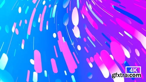 Videohive Colorful Gradient Geometric Moving 4K 23278416