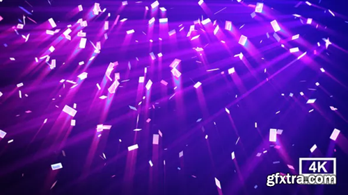 Videohive Violet Light Ray Falling Background 4K 23498588