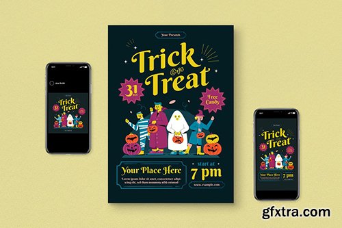 Trick or Treats Flyer Pack