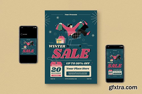 Winter Sale Flyer Pack