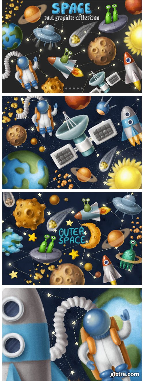 Space Objects Collection 4672624