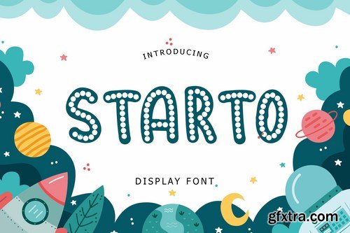 Starto Display Font