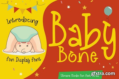 Baby Bone - Creative Fun Children Display Font