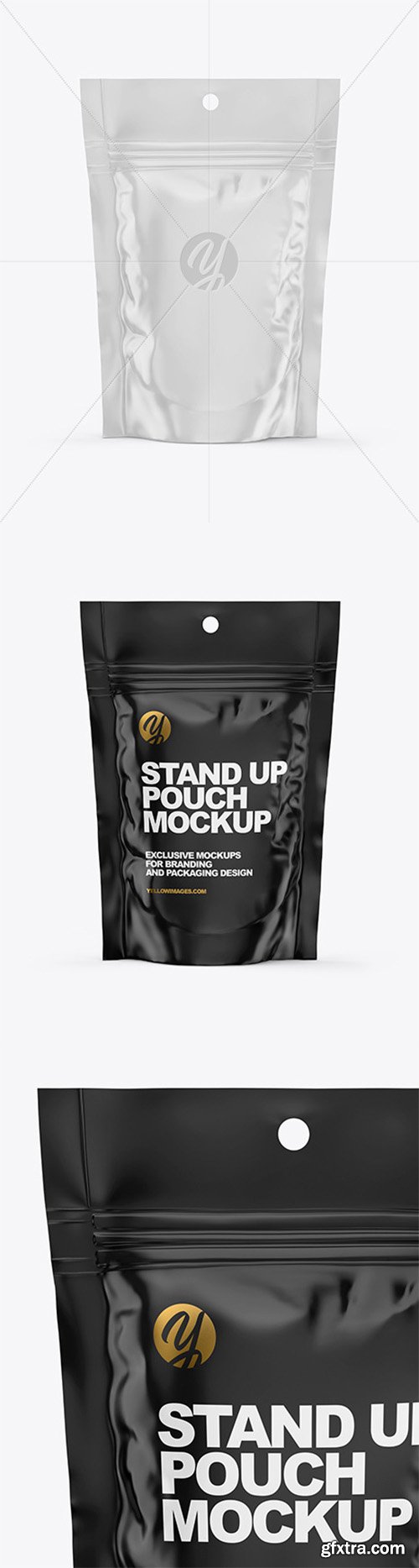 Glossy Vacuum Pouch Mockup 56085
