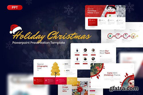 Holiday Christmas Powerpoint Template