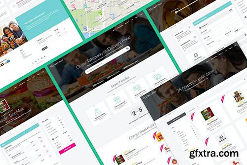 QuickFood PSD - Delivery or Takeaway Food