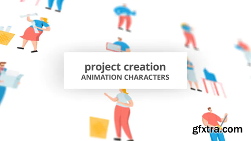 Videohive Project Creation - Character Set 29102379