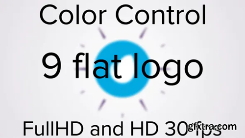 Videohive Flat logo pack 13759835