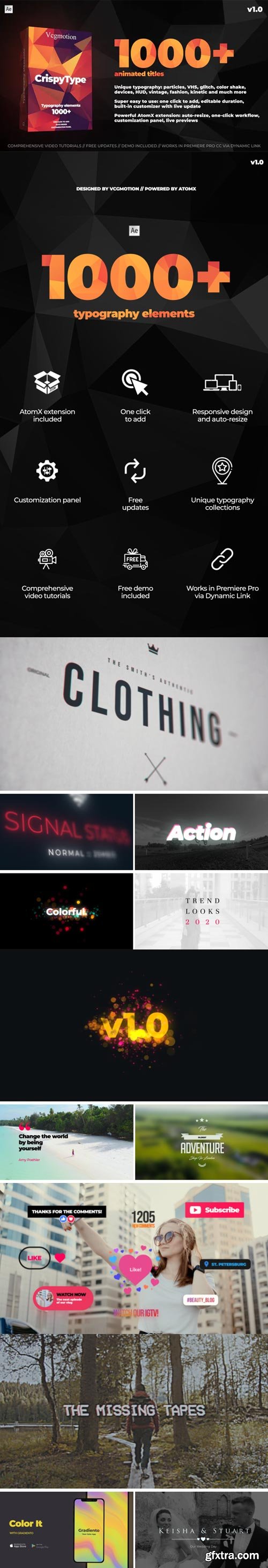 Videohive - 1000+ Titles And Typography - 28464847
