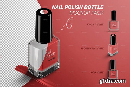 GraphicRiver - Nail Polish Bottle Mockup Pack 28766844