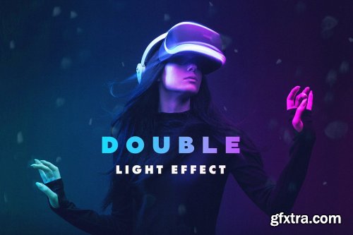 CreativeMarket - Double Light Photoshop Effect 4974274
