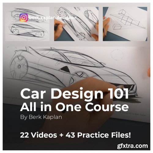 Car Design 101 - All in One Course for Sketching