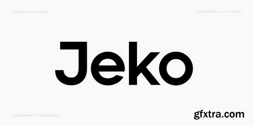 Jeko Font Family