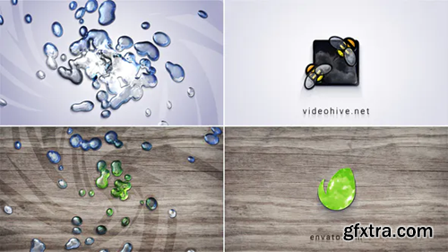 Videohive Clean Water Logo Reveal 29220320