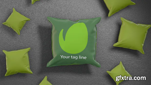 Videohive Simple Pillow logo reveal 28462159