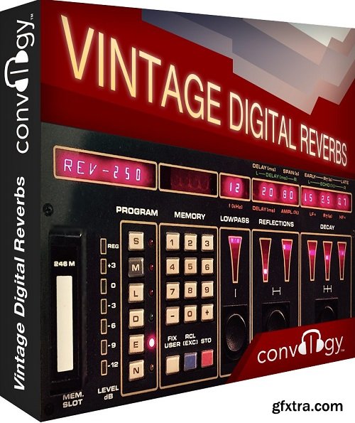 Presonus Convology Vintage Digital Reverbs WAV