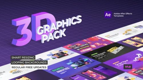 Videohive - 3D Graphics Pack - 28796086