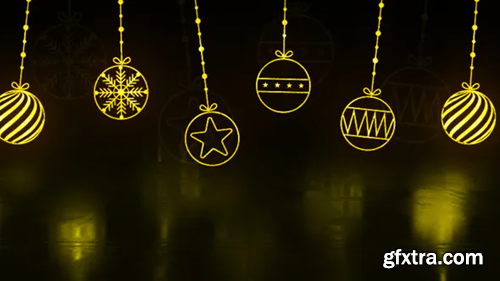 Videohive Christmas Background 25294715