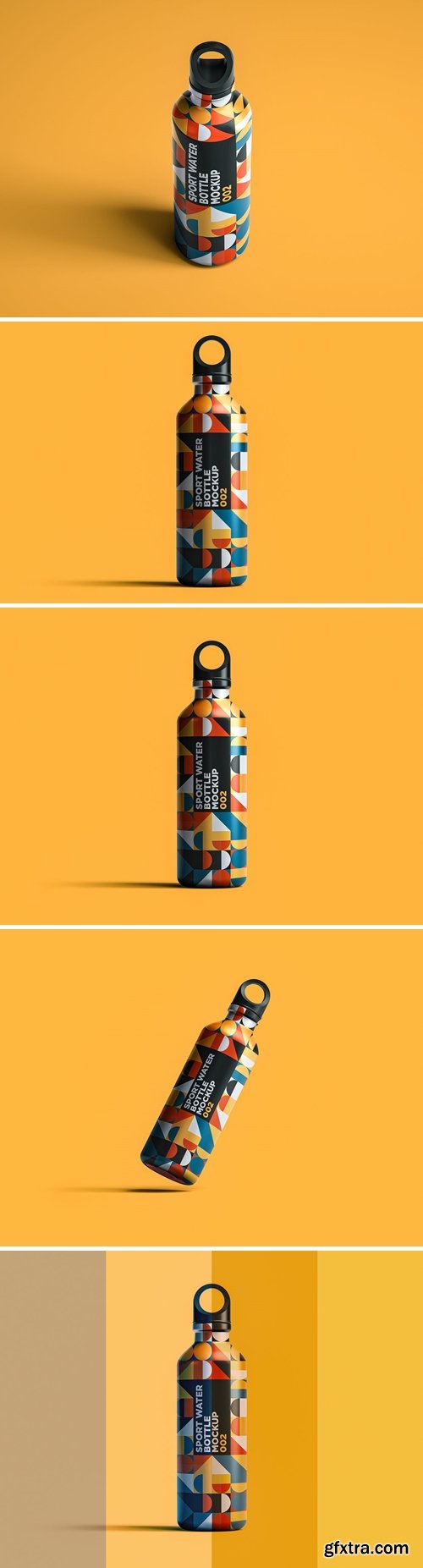 Sport Water Bottle Mockup 002