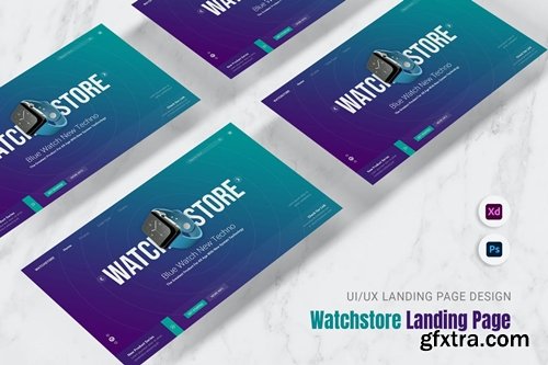 Watch Store Landing Page