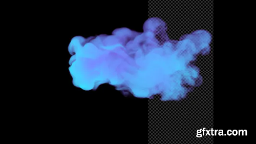 Videohive Colorful Smoke Ball Moving V2 25500440