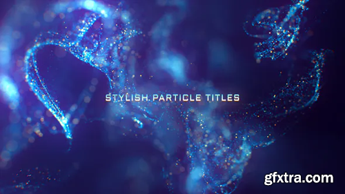 Videohive Stylish Particle Titles 28632894