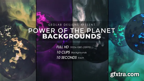 Videohive Power Of The Planet Backgrounds V1 29226080