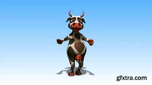Videohive Happy Cow - Cartoon Dance 8 29285283