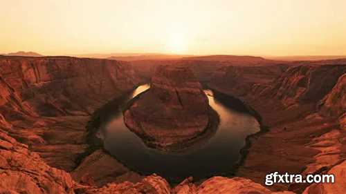 Videohive Horseshoe Bend USA | The Iconic site from Day to Night 23322109