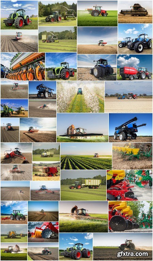 Agrarian Equipment - Set of 42xUHQ JPEG Professional Stock Images