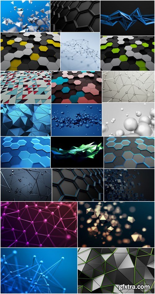 Abstract backgrounds - 22xHQ JPEG