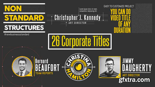 Videohive 26 Corporate Titles 17929371