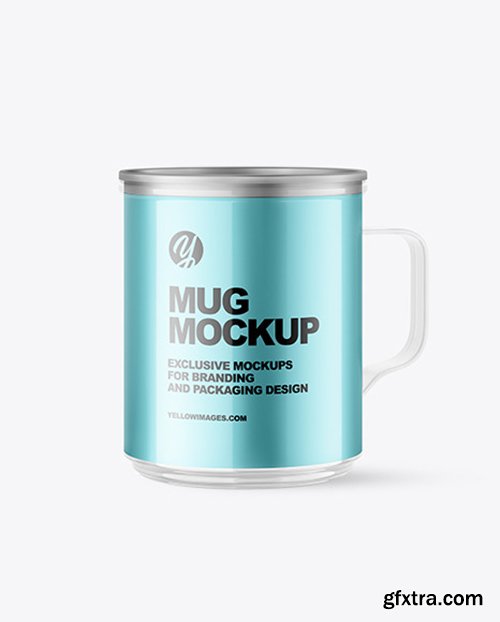 Metallic Mug Mockup 66374