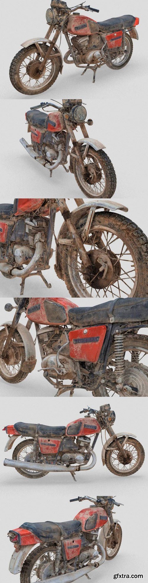 Old Soviet Motorcycle