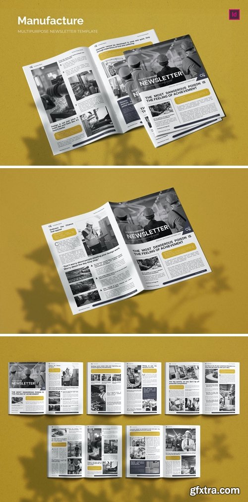 Manufacture Issue - Newsletter Template