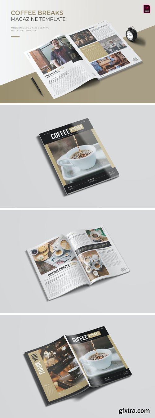 Coffee Breaks | Magazine Template