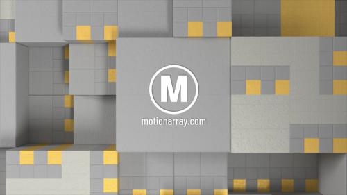 MotionArray - Clone Cubes Logo - 842771