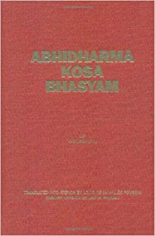 Abhidharmakosabhasyam, 4 Volume Set (English, French and Sanskrit Edition)