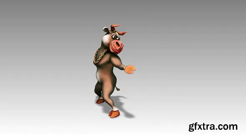 Videohive Happy Bull - Cartoon Dance 4 29338234
