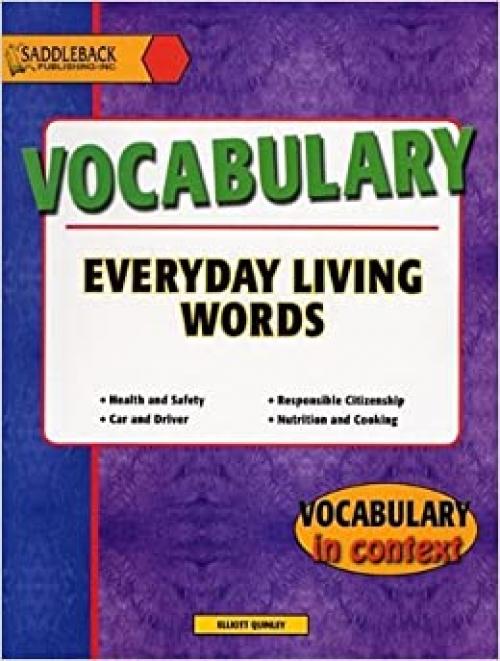 Everyday Living: Vocabulary (Vocabulary in Context)