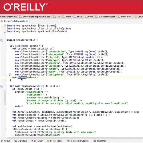 Oreilly - Building a Near Real-Time Analytical Application with Kudu
