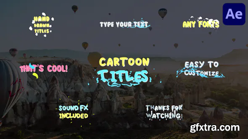 Videohive Cartoon Titles | After Effects 29401136