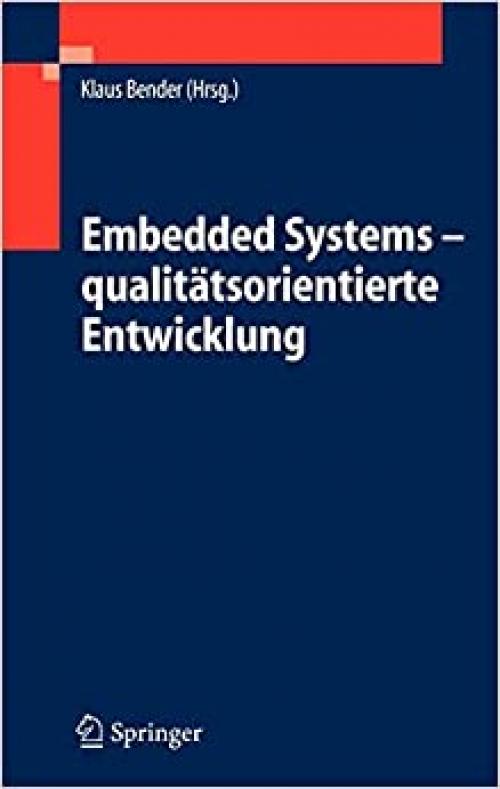 Embedded Systems - qualitätsorientierte Entwicklung (German Edition)