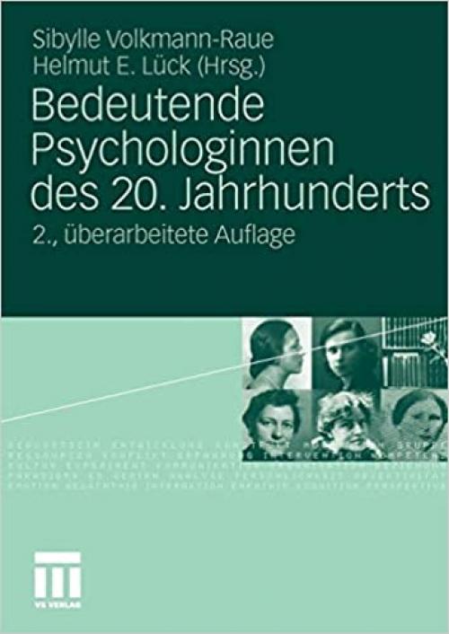 Bedeutende Psychologinnen des 20. Jahrhunderts (German Edition)