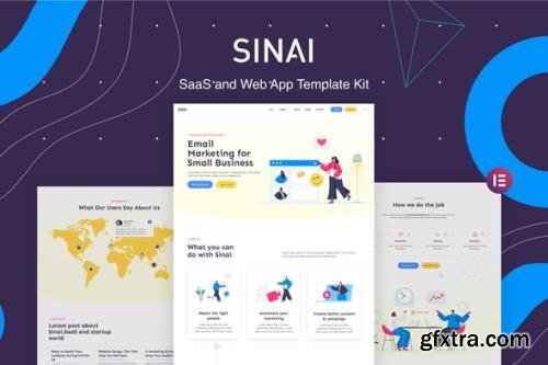 ThemeForest - Sinai v1.0.0 - SaaS and Web App Template Kit - 7646339