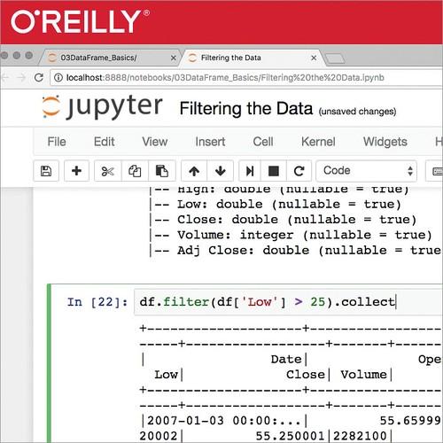 Oreilly - Analyzing Data Using Spark 2.0 DataFrames With Python